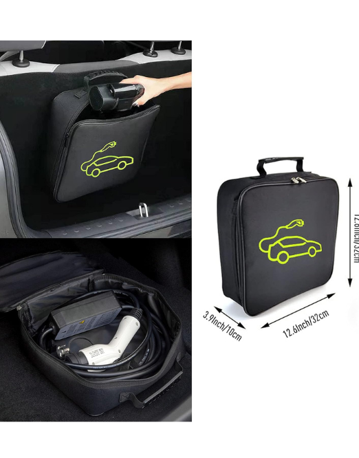7Cylinder EV Cable Bag Storage & Organizer Compatible with Tesla & Volkwagen ID4 - Image 4