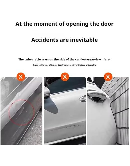 7Cylinder Car Door Edge Protector Strip – 98x11x4 cm Magnetic Folding Guard 1 pcs - Image 8