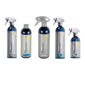 Koch Chemie 5-Piece Complete Car Care Set - Interior & Exterior Cleaners, 750ml & 500 ml Bottles.
