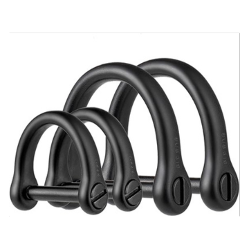 FEGVE Key Rings with Screw Shackle - 316 Stainless Steel Metal Key Chain Ring for Car Keys Fob,Car Keychain for Men