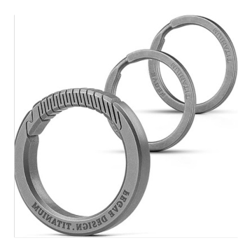 FEGVE Connecting Key Chain Rings for Home Car Keys Organization