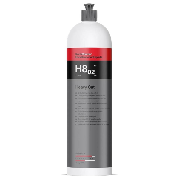 Koch Chemie Heavy Cut H8.02.01 Polishing Compound, 1 Liter.