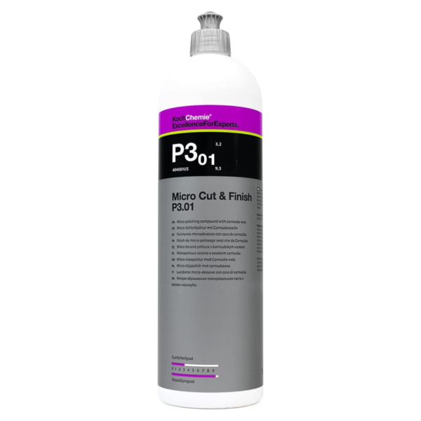 Koch Chemie Micro Cut & Finish P3.01 Abrasive Polish, 1 Liter.