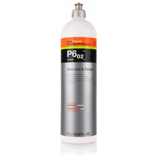 Koch Chemie One Cut & Finish P6.01 Polishing Compound, 1 Liter.