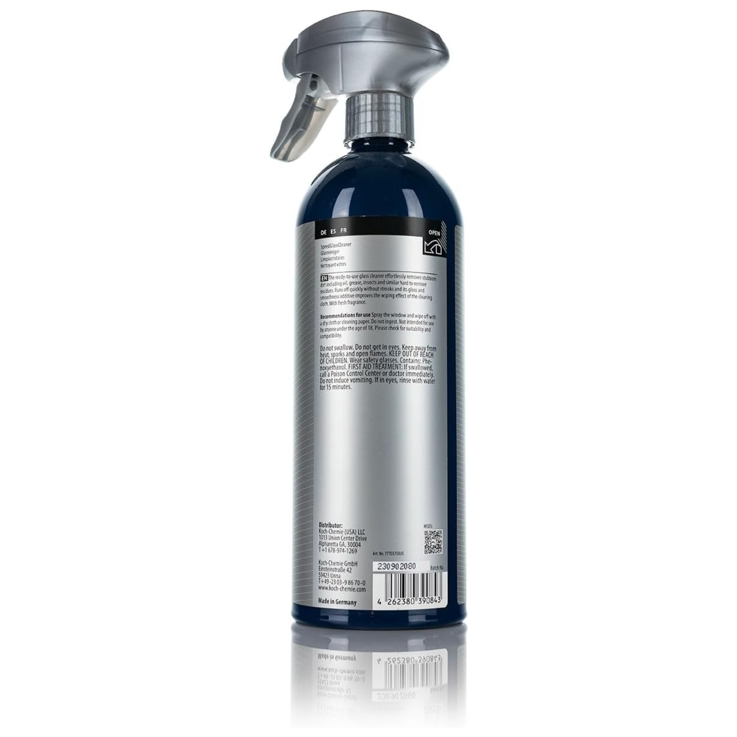 Koch Chemie Consumer Line Speed Glass Cleaner, 750 ml. - Image 9
