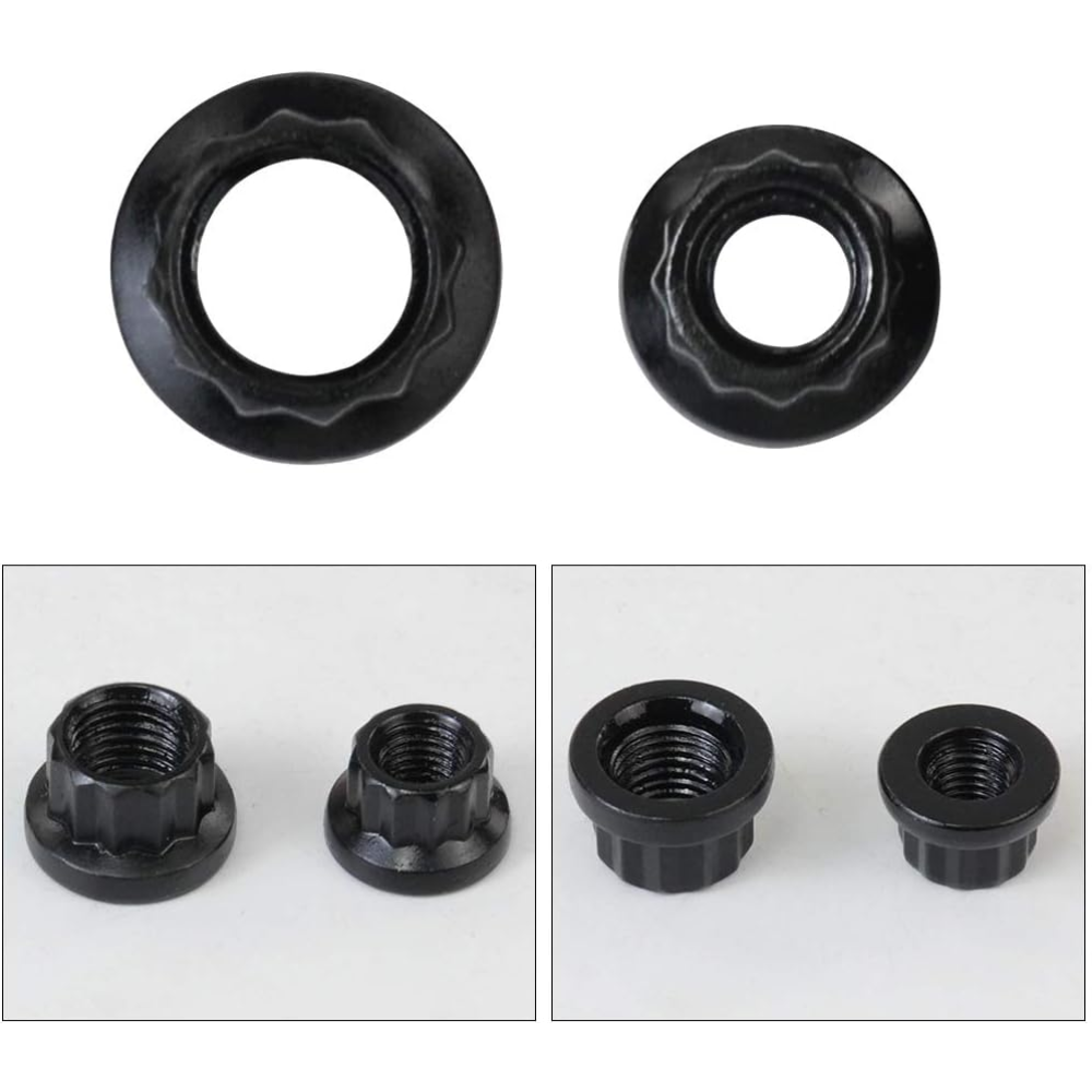 PQY 12-Point Cylinder Head Stud & Nut Kit – For 97–03 Chevy LS1/LS6/LQ9 (4.8L–6.0L) – Black - Image 6