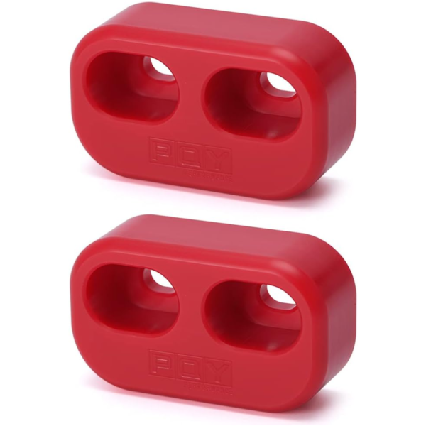 PQY 2PCS Door Lining Bushings – For Mazda Miata MX-5 (NA, NB, NC, ND) – Red