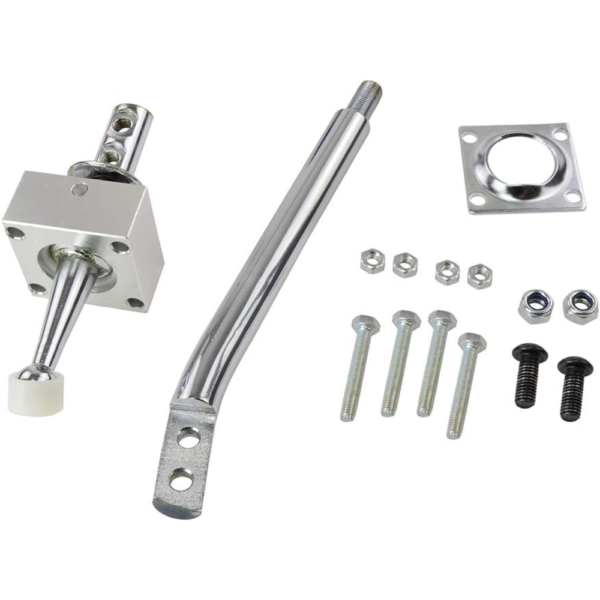 PQY 5-Speed Short Shifter Kit – Compatible with 78–02 Toyota Supra/Celica (W55/W58/R154) – Silver