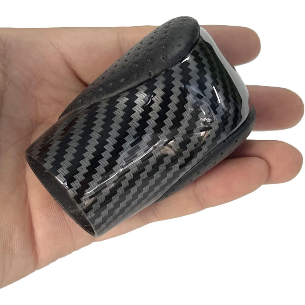 7Cylinder Leather & Carbon Fiber Gear Shift Knob – For Lexus ES/GS/GX/IS/NX/RC/RX - Image 5