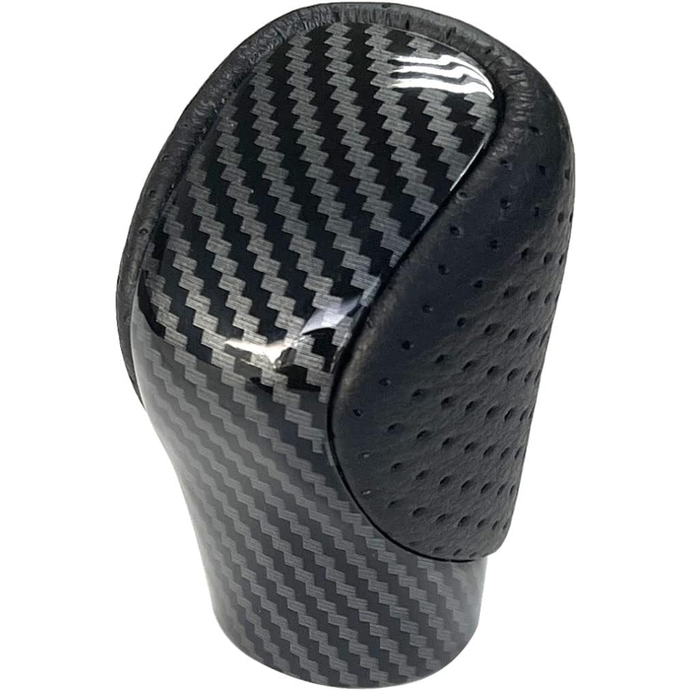 7Cylinder Leather & Carbon Fiber Gear Shift Knob – For Lexus ES/GS/GX/IS/NX/RC/RX