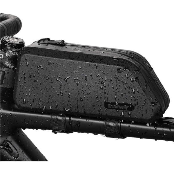 Rhinowalk 1.5L Waterproof Top Tube Bag – Black