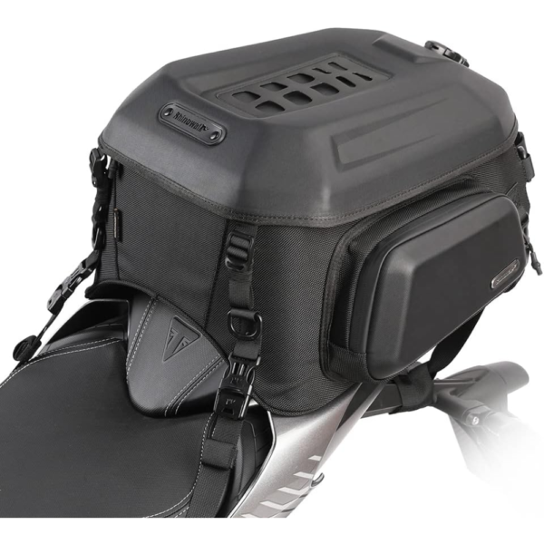 Rhinowalk 35L Expandable Waterproof Motorcycle Tail Bag – Black