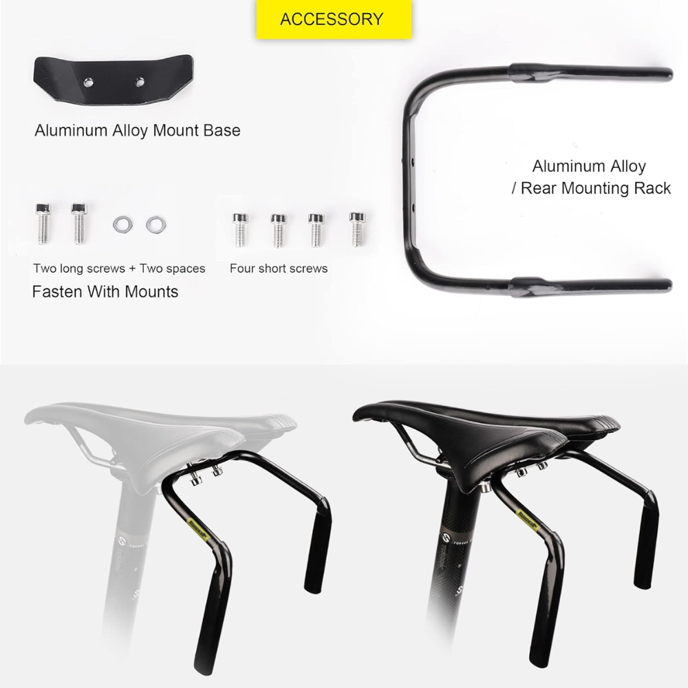 Rhinowalk Anti-Sway Saddle Bag Stabilizer – Black - Image 4