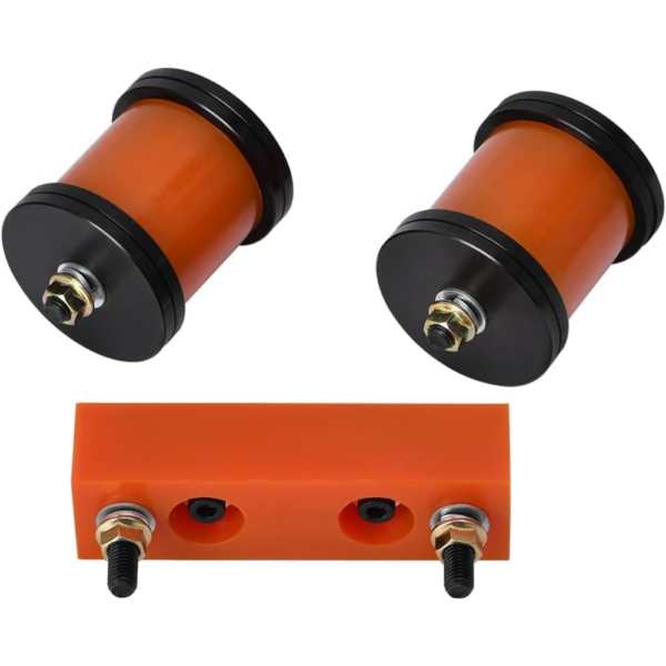 PQY Engine and Transmission Mount Set – For 89–98 Nissan 240SX S13 S14 (SR20DET/KA24) – Orange