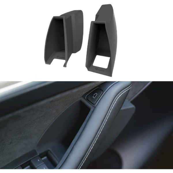 7Cylinder Silicone Side Door Handle Storage Box – For Tesla Model 3 (2017–2023) & Model Y (2020–2024) – 2-Pack