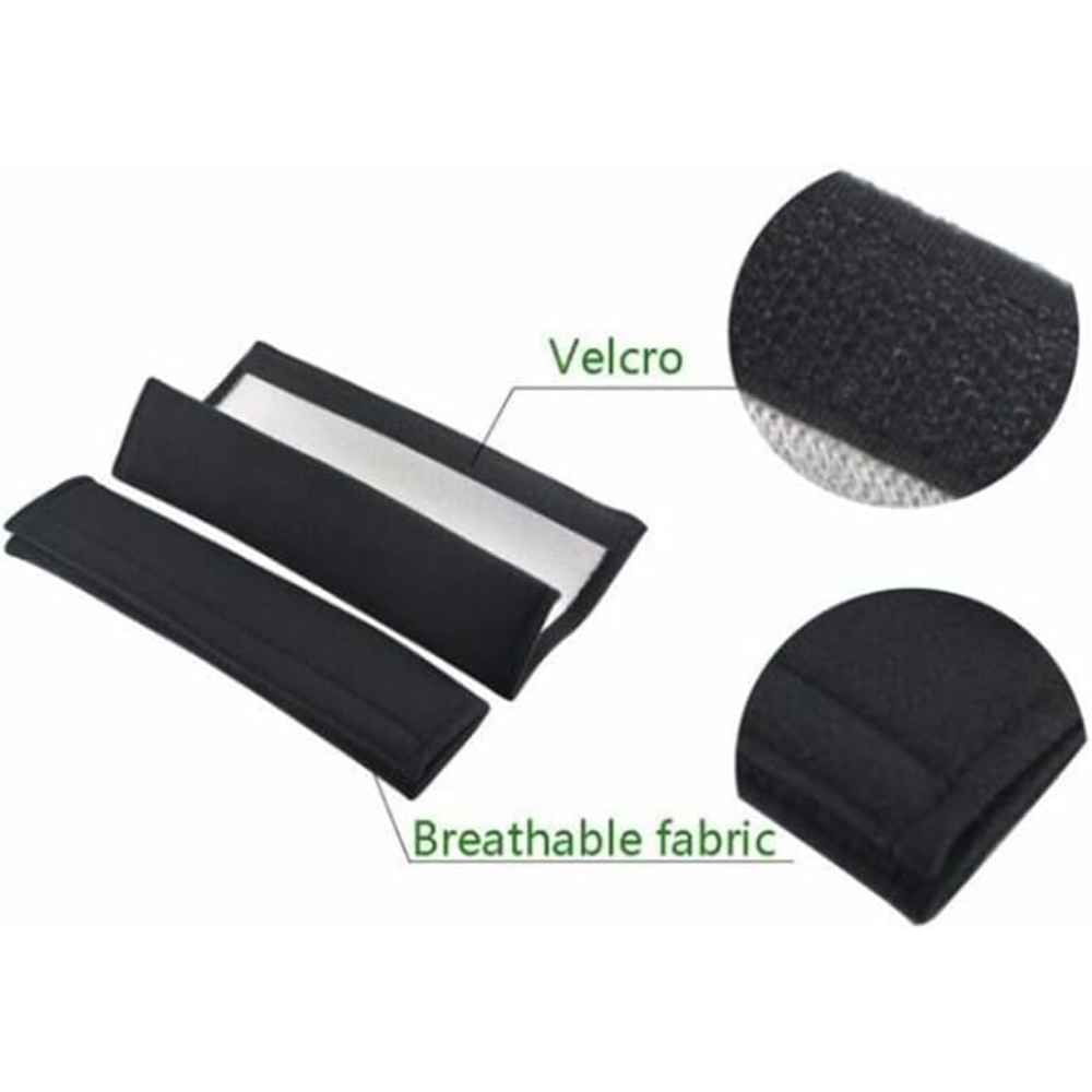 7Cylinder MG Seat Belt Shoulder Pads – Soft Comfort Padding – 2-Pack - Image 2