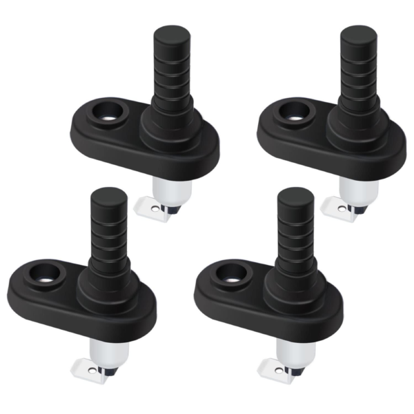 7Cylinder Universal Door Jamb Pin Switches – Momentary Hood/Light Mount – 4-Pack