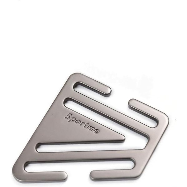 7Cylinder Universal Seat Belt Clip Adjuster – Zinc Alloy – Gunmetal