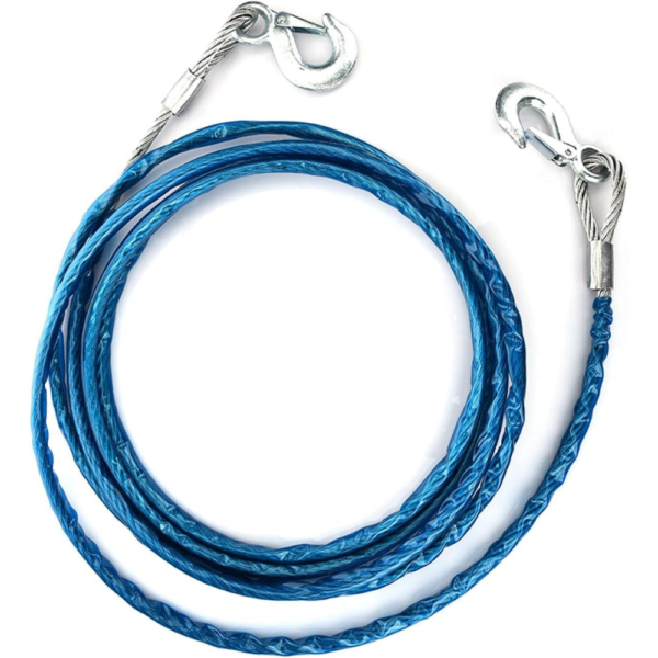7Cylinder Steel Wire Tow Rope – 5 Meters – 7 Tons