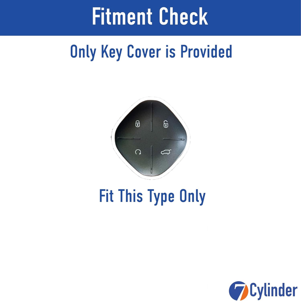 7Cylinder Jetour Smart Key Case – Genuine Leather – Black - Image 3