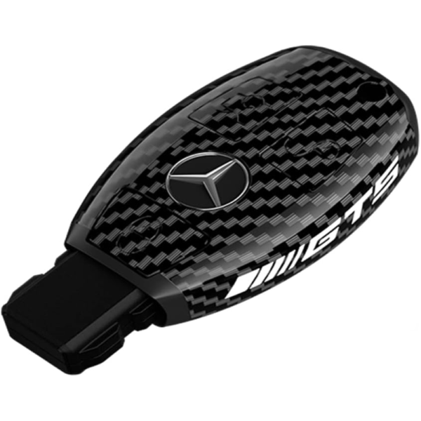 7Cylinder Mercedes-Benz Key Fob Cover – Carbon Fiber Pattern