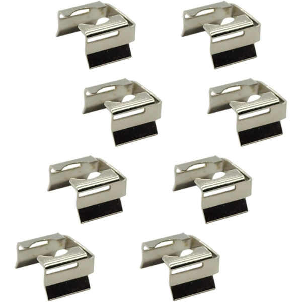 7Cylinder Fuel Injector Metal Retainer Clips – 8-Piece Insulator Retainer Kit