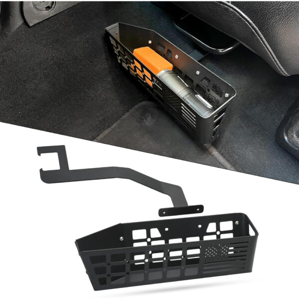 OMU Front Seat Under Storage Tray for Jeep Wrangler JL JLU Gladiator JT American Flag Logo - Dubai UAE